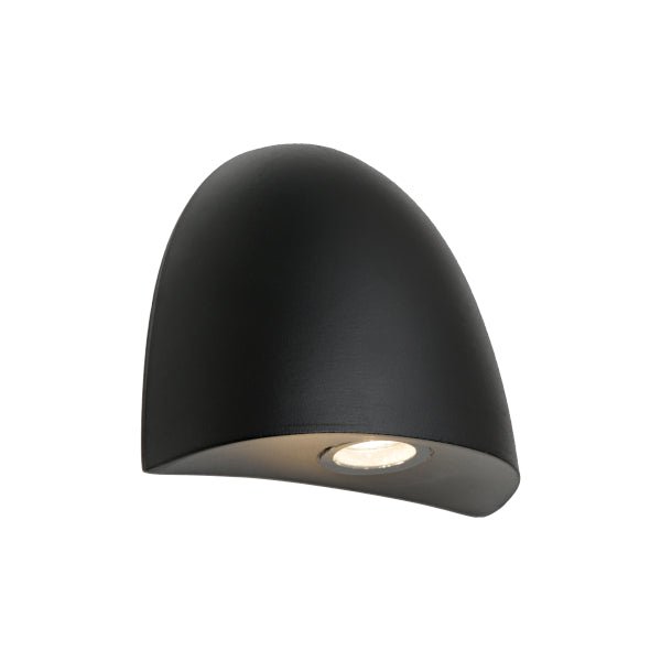 Cougar Mora Outdoor 6W LED Wall Light Black / Tri - Colour - MORA1EBLK - Mases LightingCougar Lighting