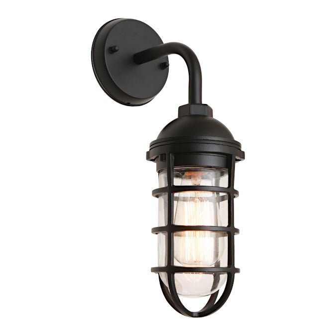 Cougar Newport Wall Light White or Black - Mases LightingCougar Lighting