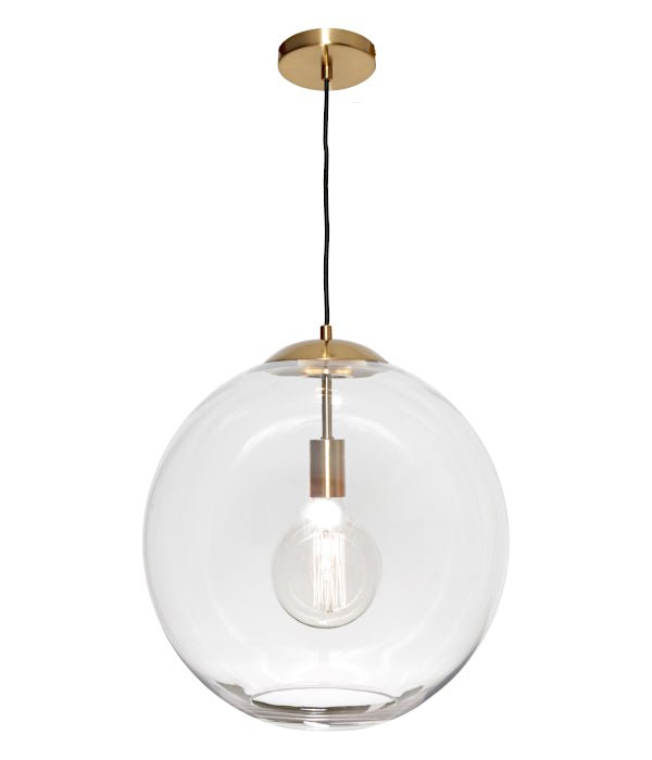 Cougar Orpheus 1 Light Large Pendant Gold - ORPH1PLGLD - Mases LightingCougar Lighting