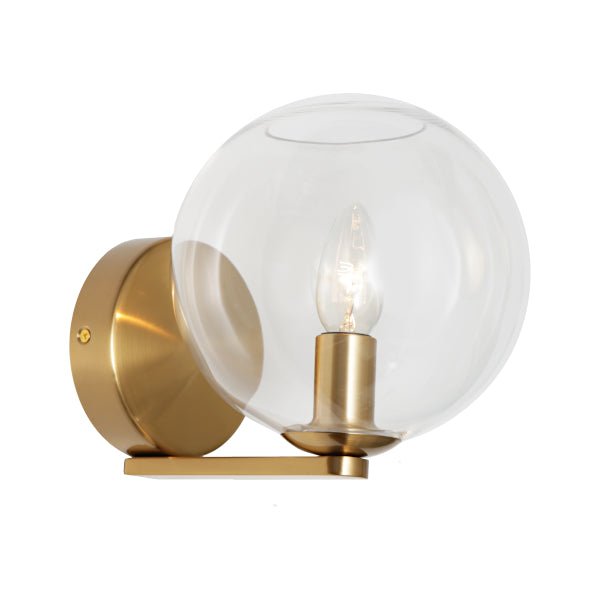 Cougar Orpheus 1 Light Wall Light Gold - ORPH1WGLD - Mases LightingCougar Lighting