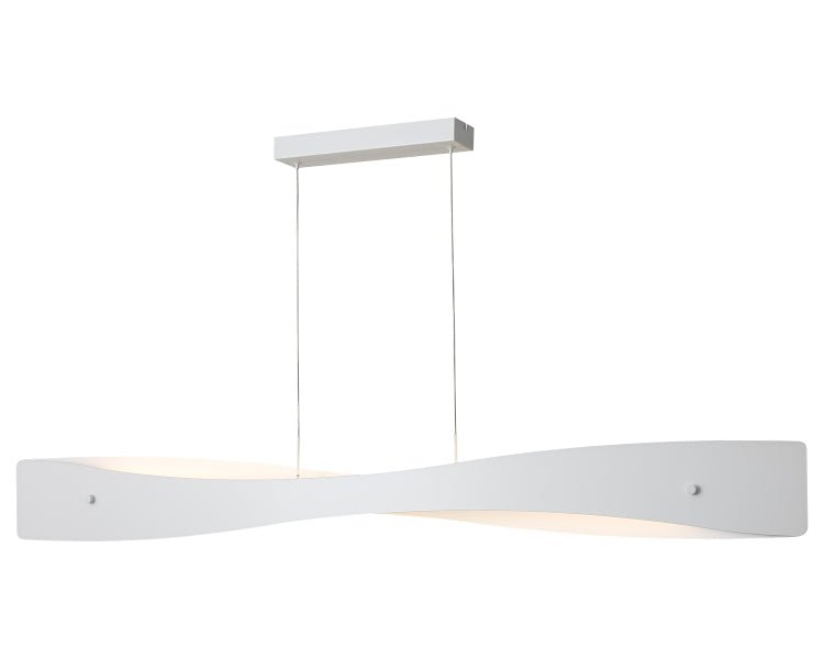 Cougar Palento LED Pendant Black or White - Mases LightingCougar Lighting