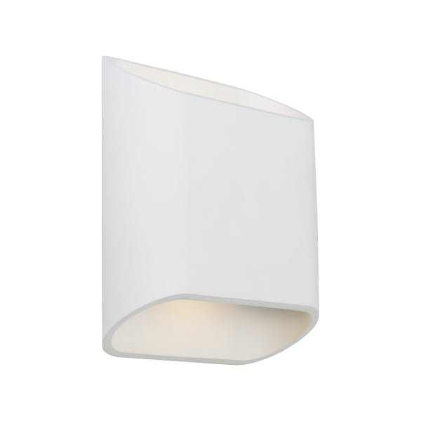 Cougar Sarina 10W Exterior Up/Down Wall Light White - SARI2EWHT - Mases LightingCougar Lighting