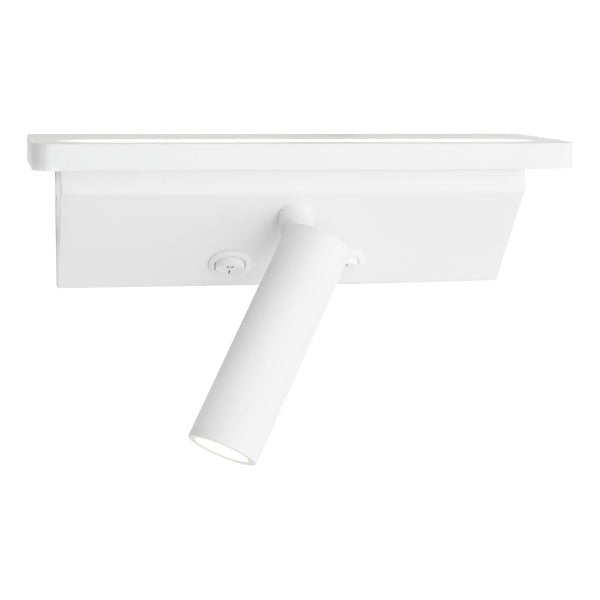 Cougar Scania LED Wall Light White / Warm White - SCAN2WLEDWHT - Mases LightingCougar Lighting