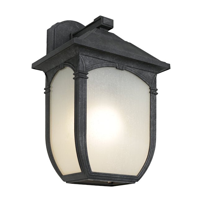 Cougar Tristan External Wall Light Greystone Large TRIS1ELGGS - Mases LightingCougar Lighting