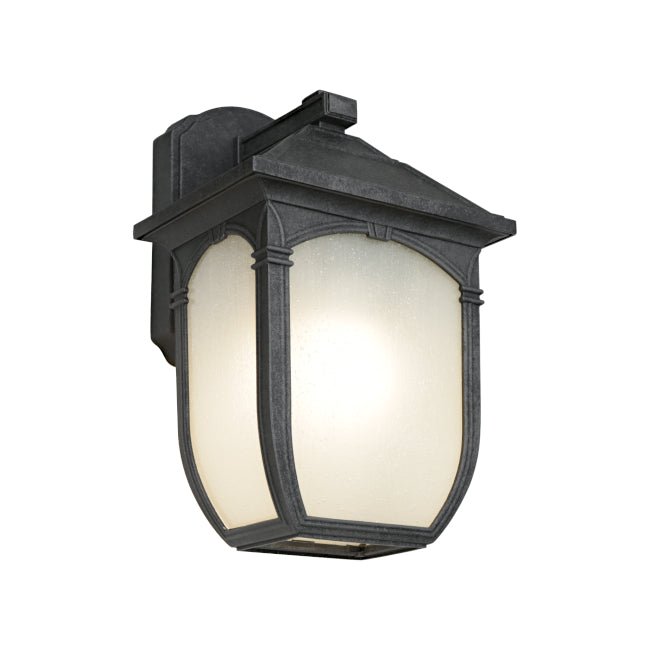 Cougar Tristan External Wall Light Greystone Small TRIS1ESMGS - Mases LightingCougar Lighting