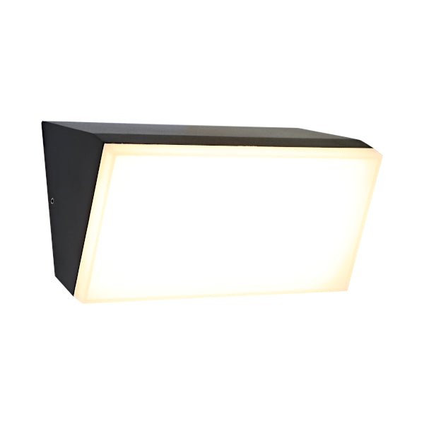 Cougar Tulsa 12W LED Outdoor Wall Light Black / Tri - Colour - TULS1EBLK - Mases LightingCougar Lighting