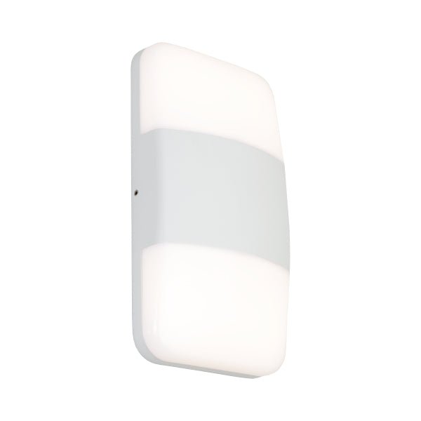 Cougar Umina 10W LED Wall Light White / Tri - Colour - UMIN2EWHT - Mases LightingCougar Lighting