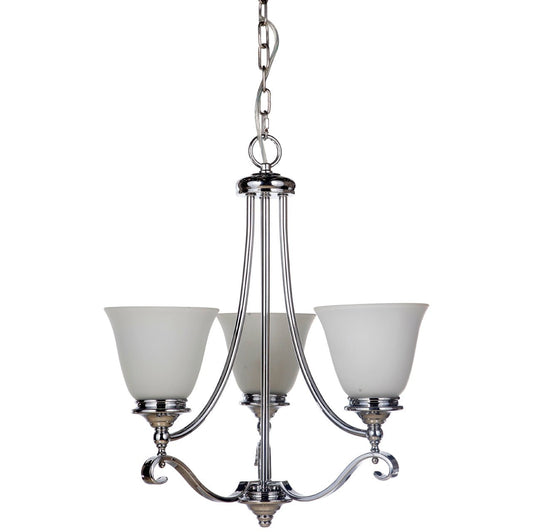 DALLAS 3 Light Chrome or Bronze Pendant Light - Mases LightingLode Lighting