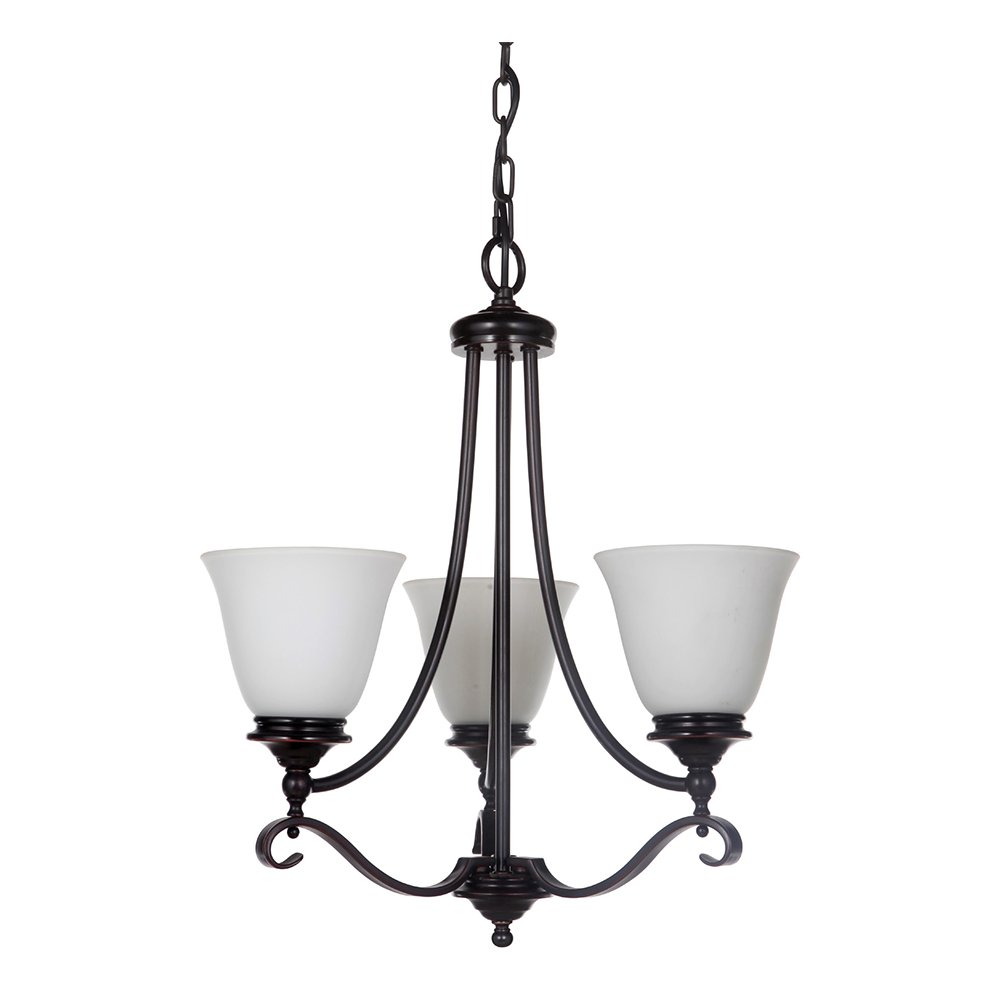 DALLAS 3 Light Chrome or Bronze Pendant Light - Mases LightingLode Lighting