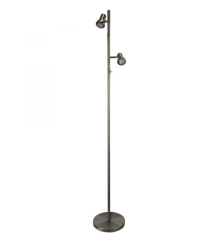 Daxam 2 Light Floor Lamp LED Antique Brass - SL98592AB - Mases LightingOriel Lighting