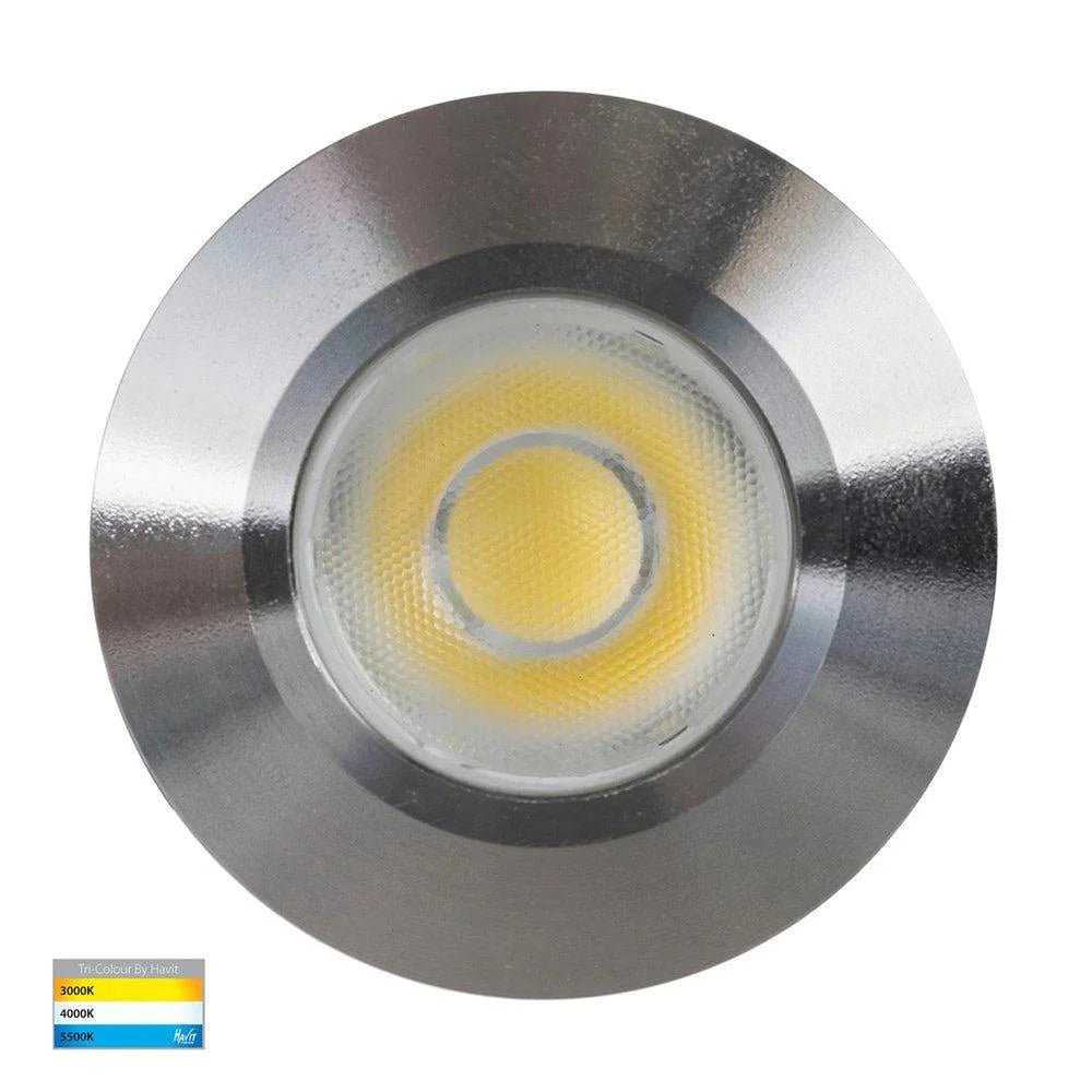 Dek LED in - Ground Light 3w CCT Black, Stainless Steel, White Havit Lighting HV2893T - 12V - Mases LightingHavit Lighting