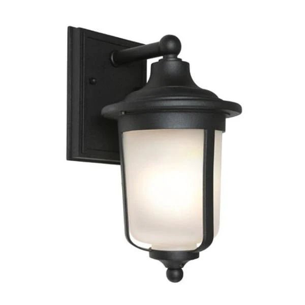 Devon Outdoor Wall Light in Black or Bronze