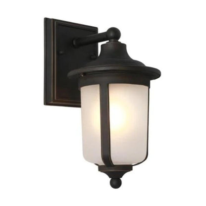 Devon Outdoor Wall Light in Black or Bronze - Mases LightingCougar Lighting