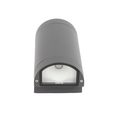 Diablo Round 14W LED Up/Down Light Grey Finish / Cool White - 240V - CED6280R - Mases LightingCrompton