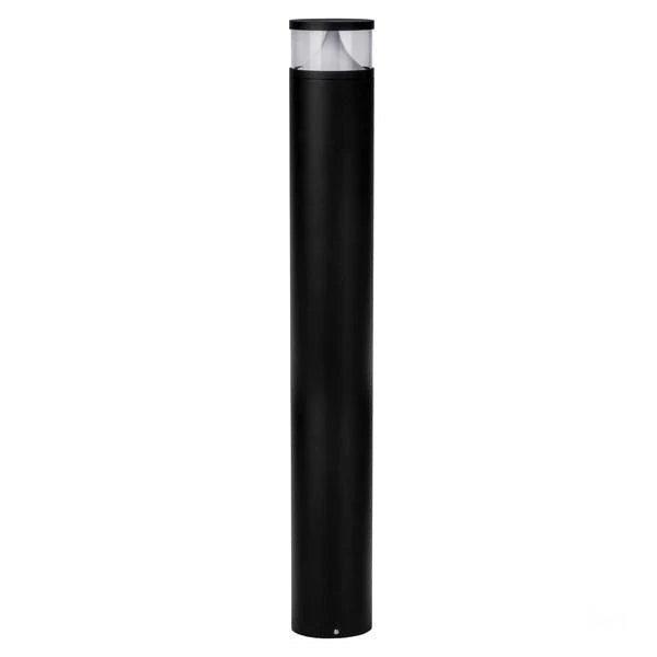 Divad LED Bollard Light Large Round Tri Colour 240v/24v in Black - Mases LightingHavit Lighting