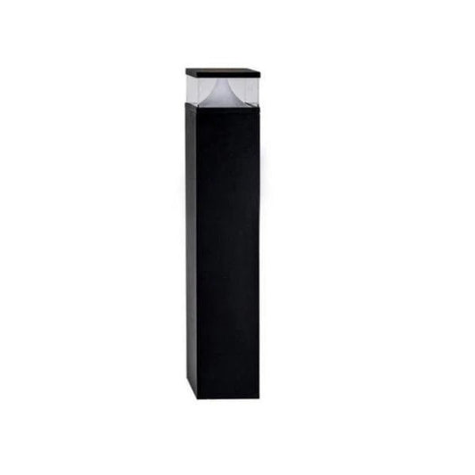 Divad LED Bollard Light Square CCT Small/Large in Black Havit Lighting - HV1628T - BLK - SQ, HV1629T - BLK - SQ - Mases LightingHavit Lighting