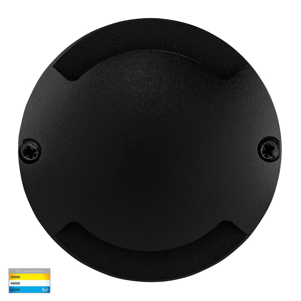 Dome Two Way LED Deck Light CCT 6w Aluminium Black, Silver Havit Lighting - HV2872T - 12V - Mases LightingHavit Lighting