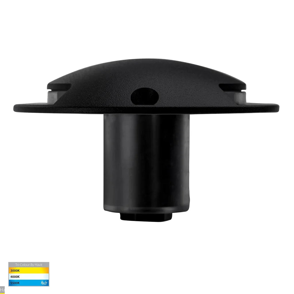 Dome Two Way LED Deck Light CCT 6w Aluminium Black, Silver Havit Lighting - HV2872T - 12V - Mases LightingHavit Lighting