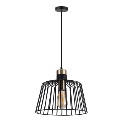 Domus ASHLEY-PDT Ashley Caged 1 light E27 240v Pendant - Mases LightingDomus