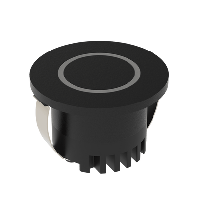 Domus Aura Recessed LED Step Light 3W Tri-Colour - Black or White - Mases LightingDomus Lighting