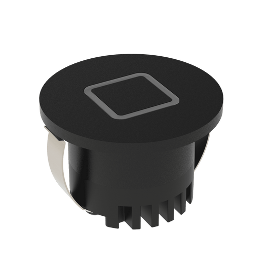 Domus Aura Recessed LED Step Light 3W Tri-Colour - Black or White - Mases LightingDomus Lighting