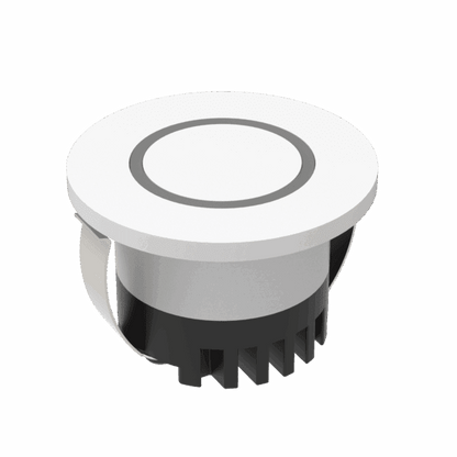Domus Aura Recessed LED Step Light 3W Tri-Colour - Black or White - Mases LightingDomus Lighting