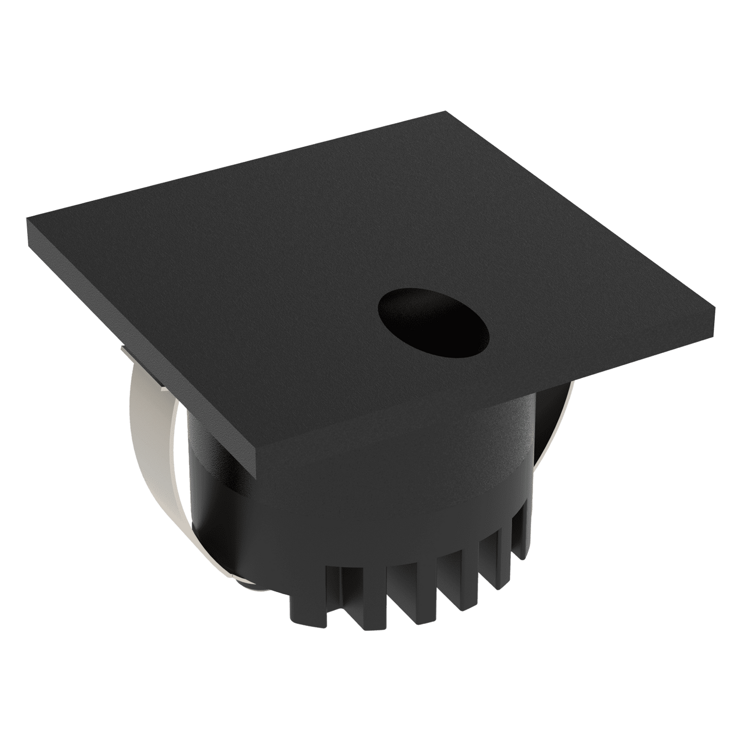 Domus Aura Recessed LED Step Light 3W Tri-Colour - Black or White - Mases LightingDomus Lighting