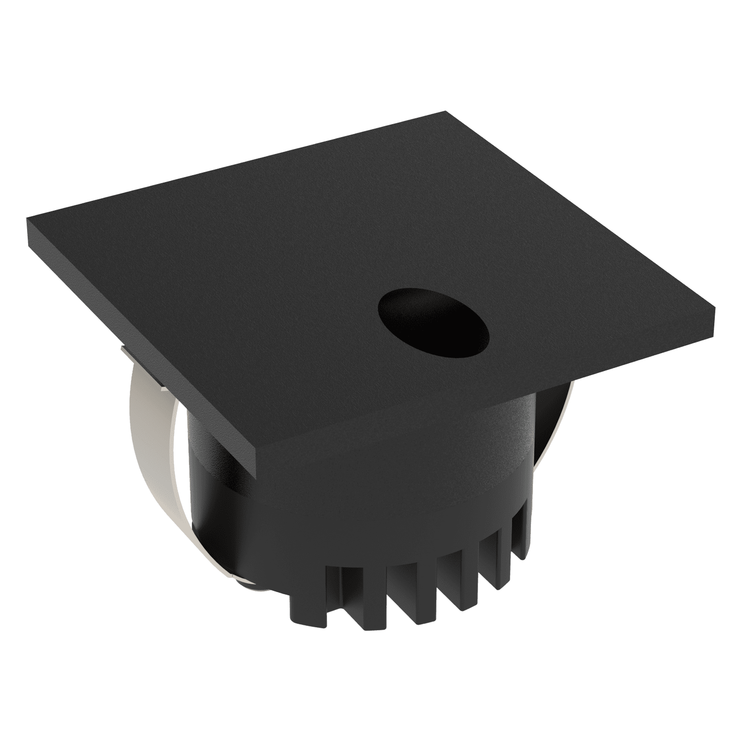Domus Aura Recessed LED Step Light 3W Tri-Colour - Black or White - Mases LightingDomus Lighting