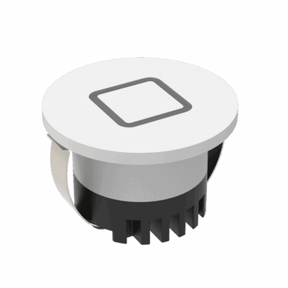 Domus Aura Recessed LED Step Light 3W Tri-Colour - Black or White - Mases LightingDomus Lighting