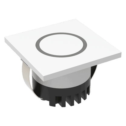 Domus Aura Recessed LED Step Light 3W Tri-Colour - Black or White - Mases LightingDomus Lighting