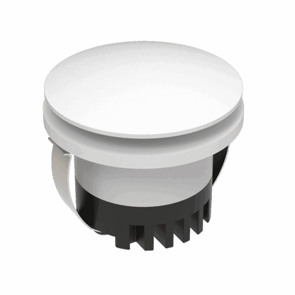 Domus Aura Recessed LED Step Light 3W Tri-Colour - Black or White - Mases LightingDomus Lighting