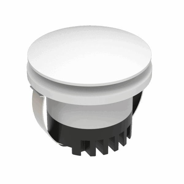 Domus Aura Recessed LED Step Light 3W Tri-Colour - Black or White - Mases LightingDomus Lighting