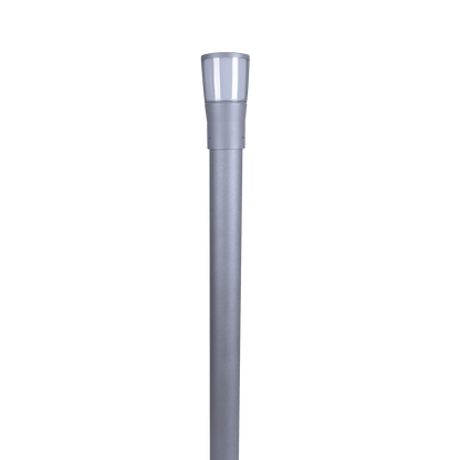 Domus BL-200 1M Kit - Conical Bollard Head & 1m Post - Beige, Black, Silver, Green or White - Mases LightingDomus Lighting