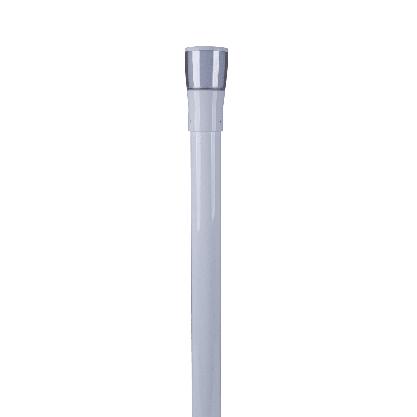 Domus BL-200 1M Kit - Conical Bollard Head & 1m Post - Beige, Black, Silver, Green or White - Mases LightingDomus Lighting