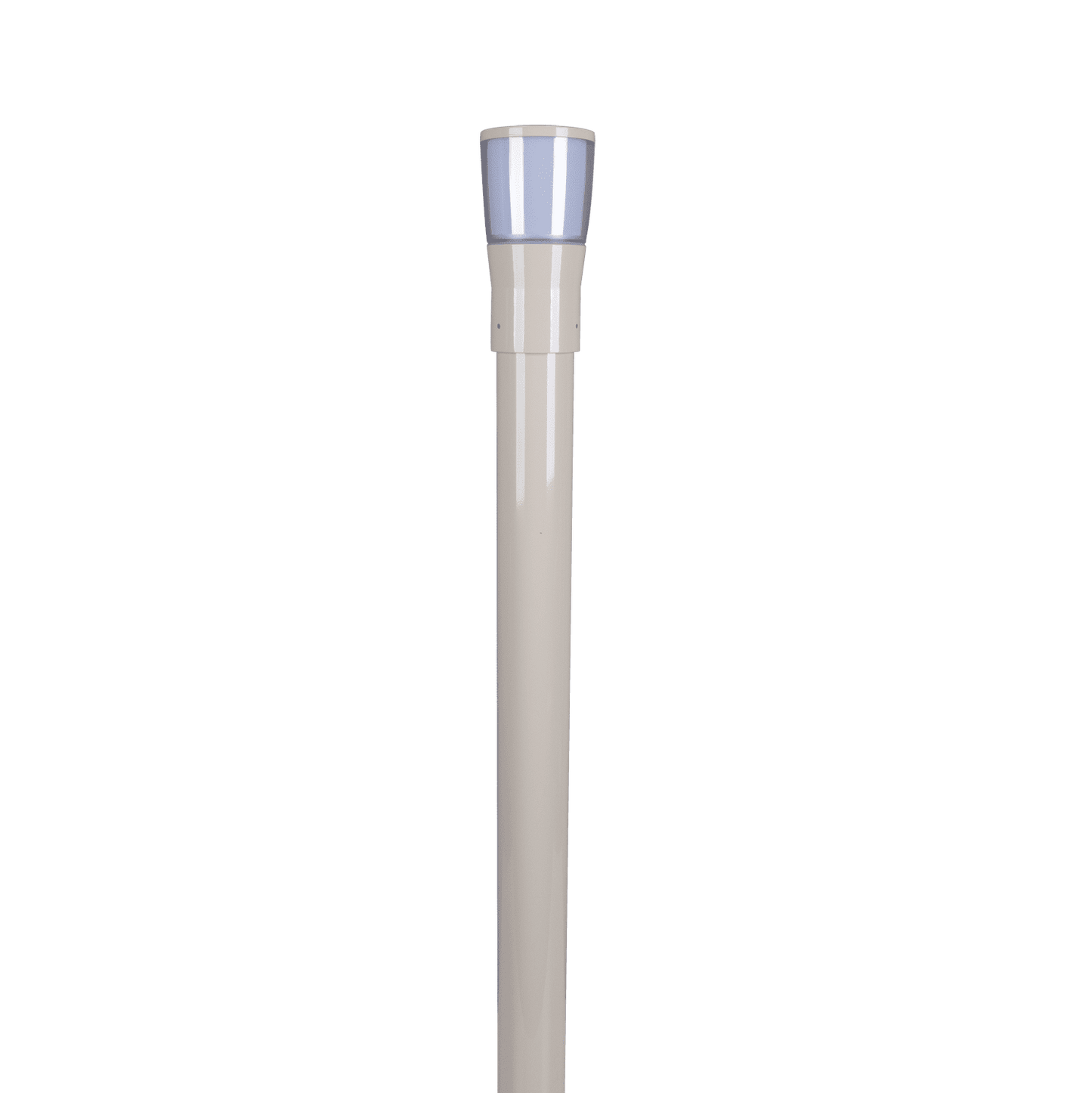Domus BL-200 1M Kit - Conical Bollard Head & 1m Post - Beige, Black, Silver, Green or White - Mases LightingDomus Lighting