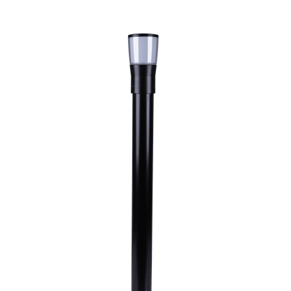 Domus BL-200 1M Kit - Conical Bollard Head & 1m Post - Beige, Black, Silver, Green or White - Mases LightingDomus Lighting