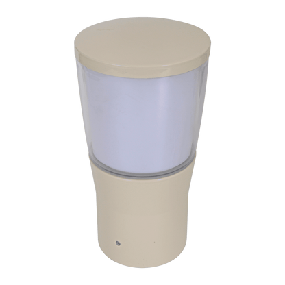 Domus BL-200 Conical Bollard Head - Beige, Black, Silver, Green or White - Mases LightingDomus Lighting