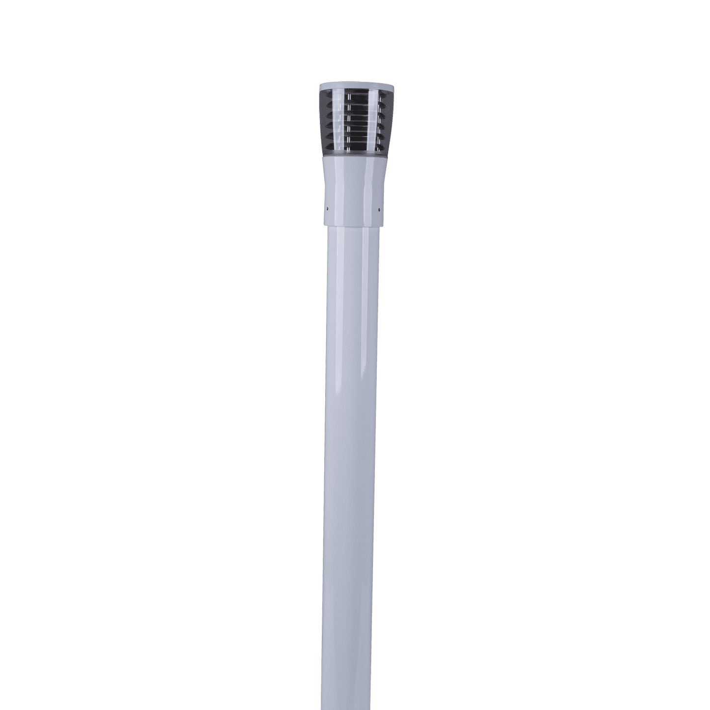 Domus BL-300 1M Kit - Louvred Bollard Head & 1m Post - Beige, Black, Silver, Green or White - Mases LightingDomus Lighting