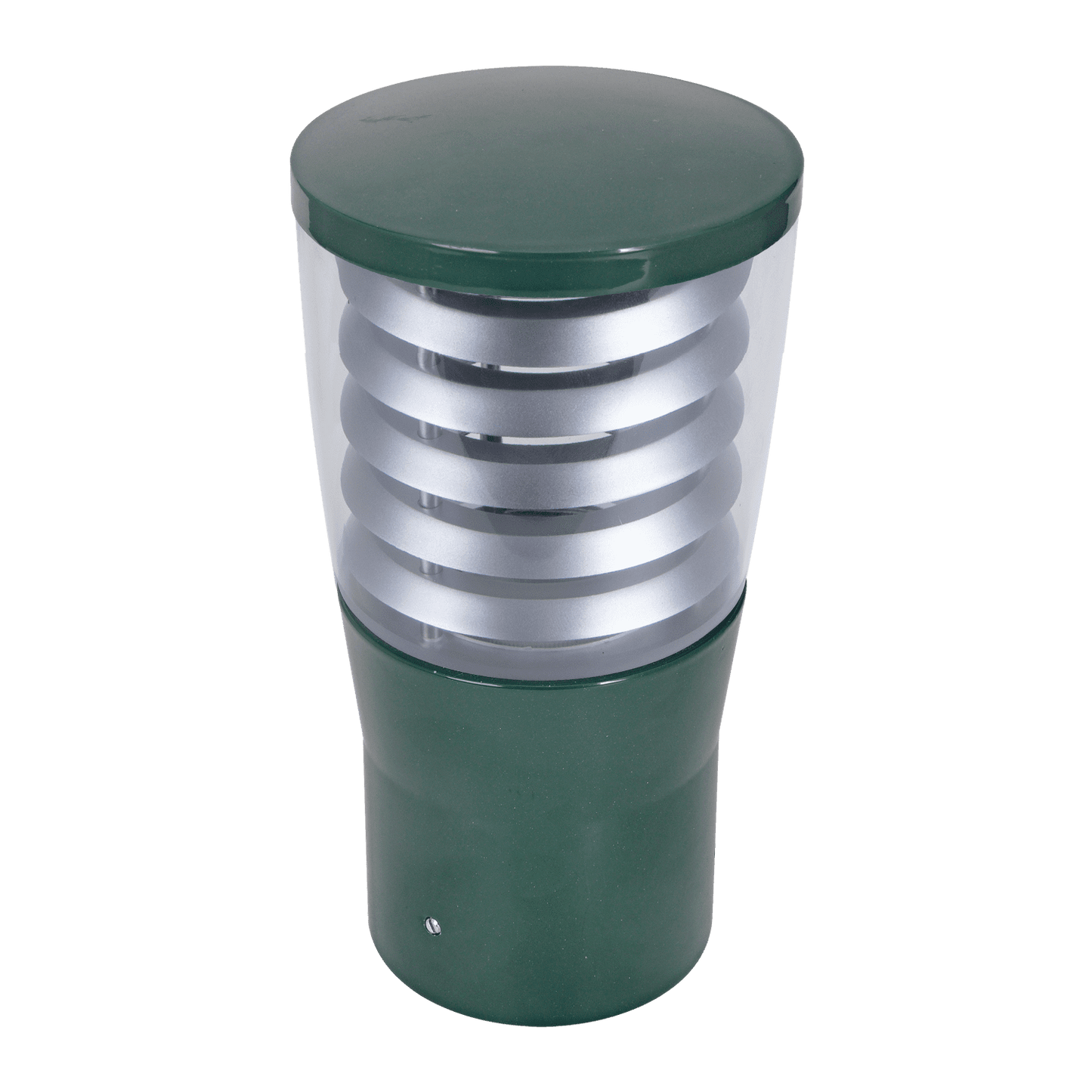Domus BL-300 Conical Louvred Bollard Head - Beige, Black, Silver, Green or White - Mases LightingDomus Lighting