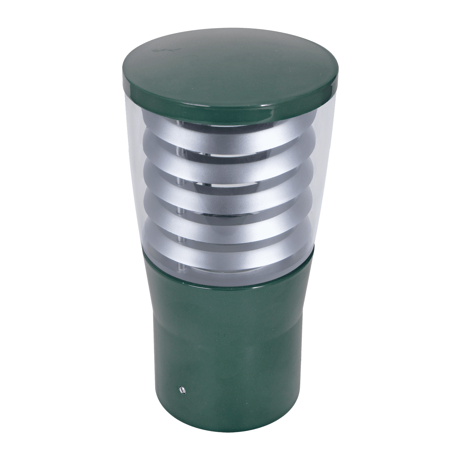 Domus BL-300 Conical Louvred Bollard Head - Beige, Black, Silver, Green or White - Mases LightingDomus Lighting
