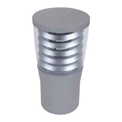 Domus BL-300 Conical Louvred Bollard Head - Beige, Black, Silver, Green or White - Mases LightingDomus Lighting