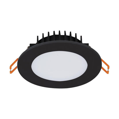 Domus Bliss-10 Round 10W Recessed Dimmable Led Tricolour IP54 Downlight - Black/White - Mases LightingDomus
