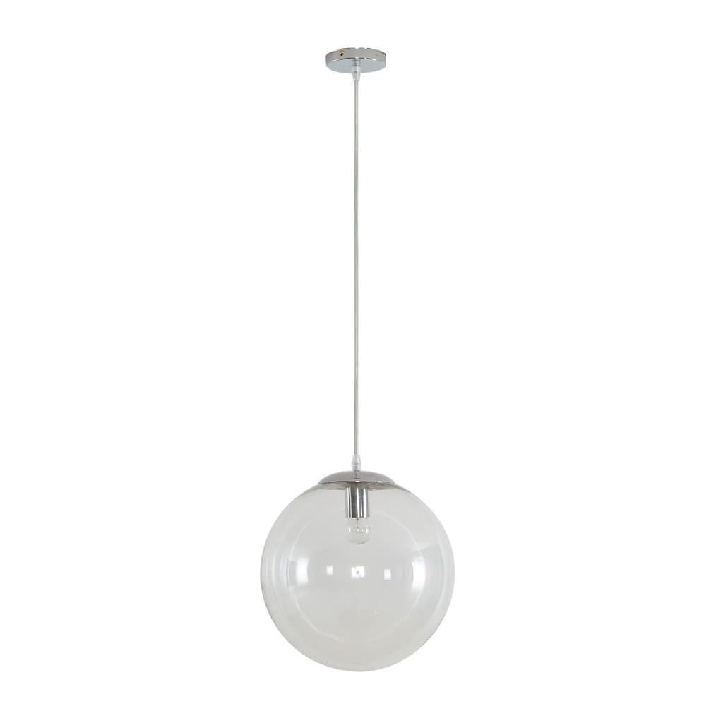 Domus BUBBLE-300 Clear or Opal Ball Glass Pendant 1XE27 - 200/250/300 - Mases LightingDomus