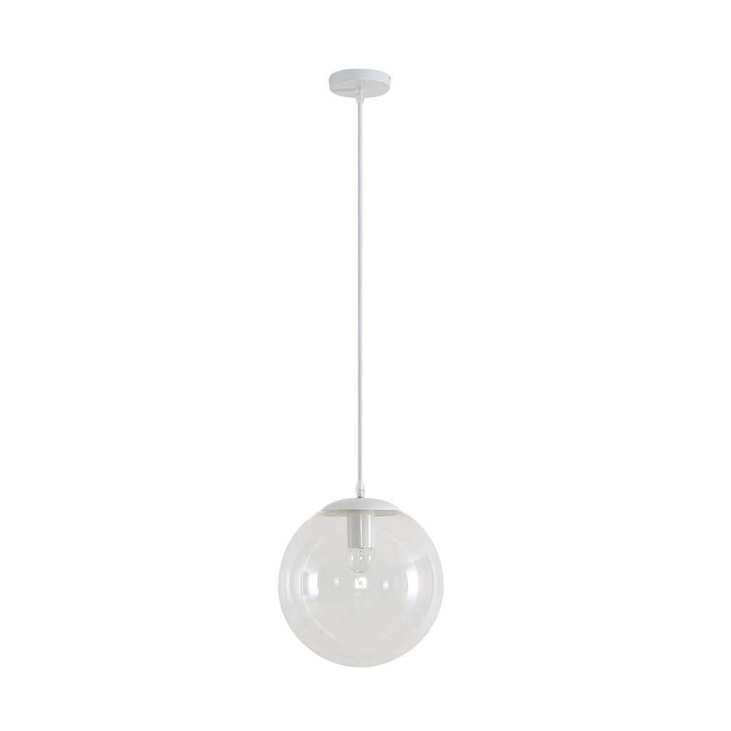 Domus BUBBLE-300 Clear or Opal Ball Glass Pendant 1XE27 - 200/250/300 - Mases LightingDomus