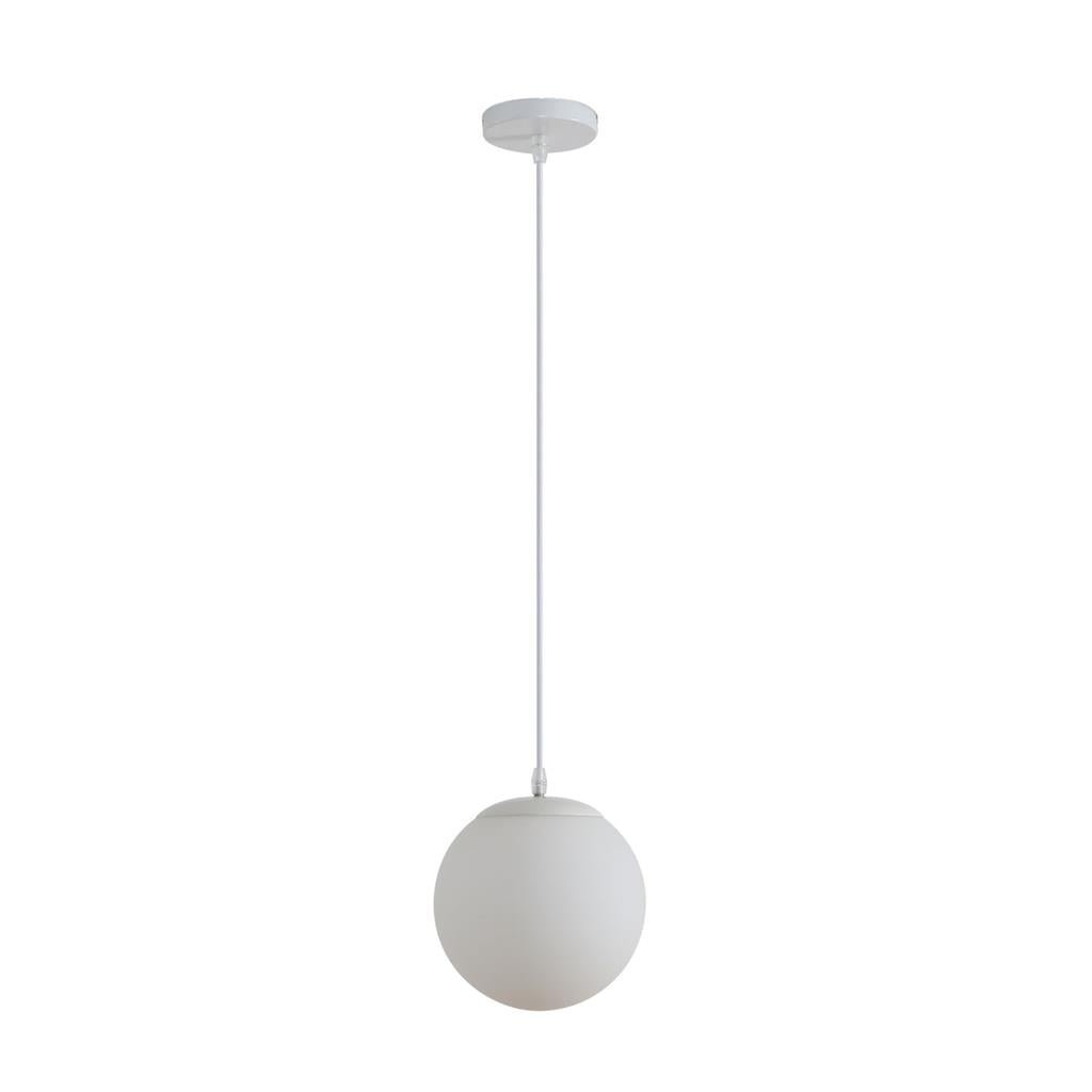 Domus BUBBLE-300 Clear or Opal Ball Glass Pendant 1XE27 - 200/250/300 - Mases LightingDomus