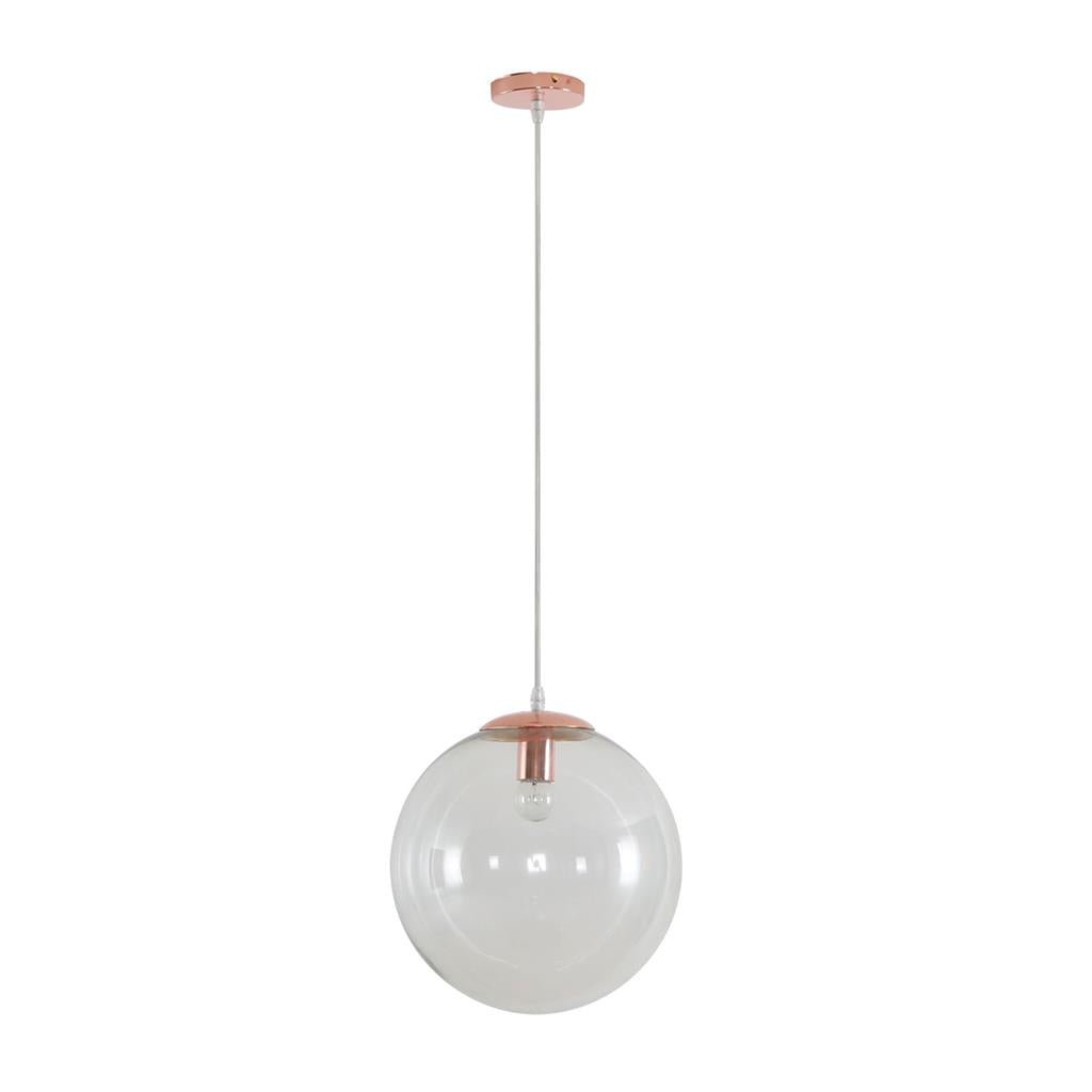 Domus BUBBLE-300 Clear or Opal Ball Glass Pendant 1XE27 - 200/250/300 - Mases LightingDomus