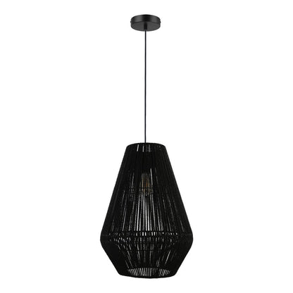 Domus CARTER-PDT- Small/Medium/Large - Paper Rope 1XE27 Pendant Light - Mases LightingDomus