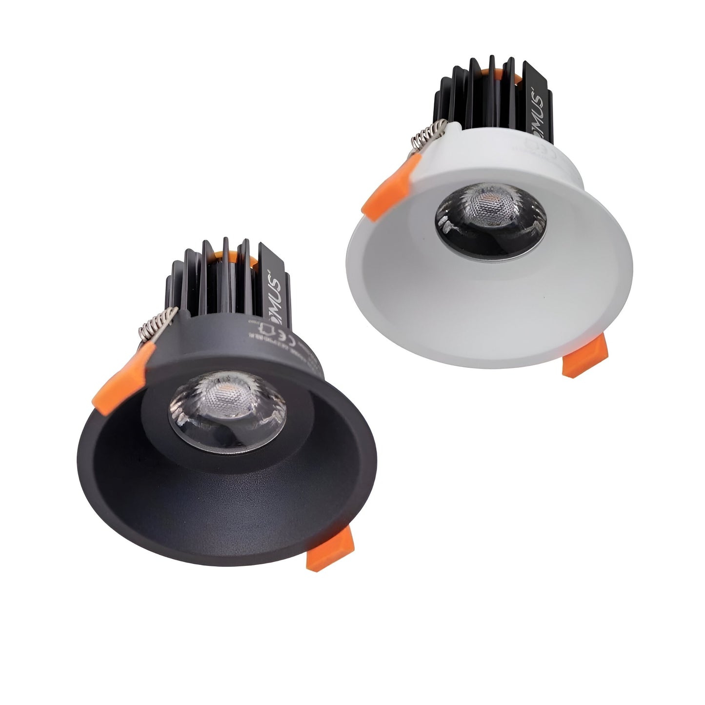 Domus Cell 9W 5CCT 60° D90 Complete Dimmable Downlight Kit- Black/White - Mases LightingDomus
