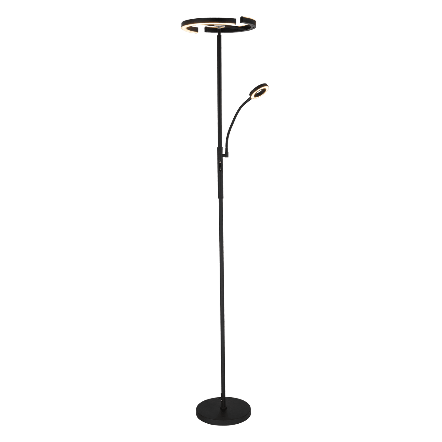 Domus Cyclops Mother & Child LED Floor Lamp - Black - Mases LightingDomus Lighting