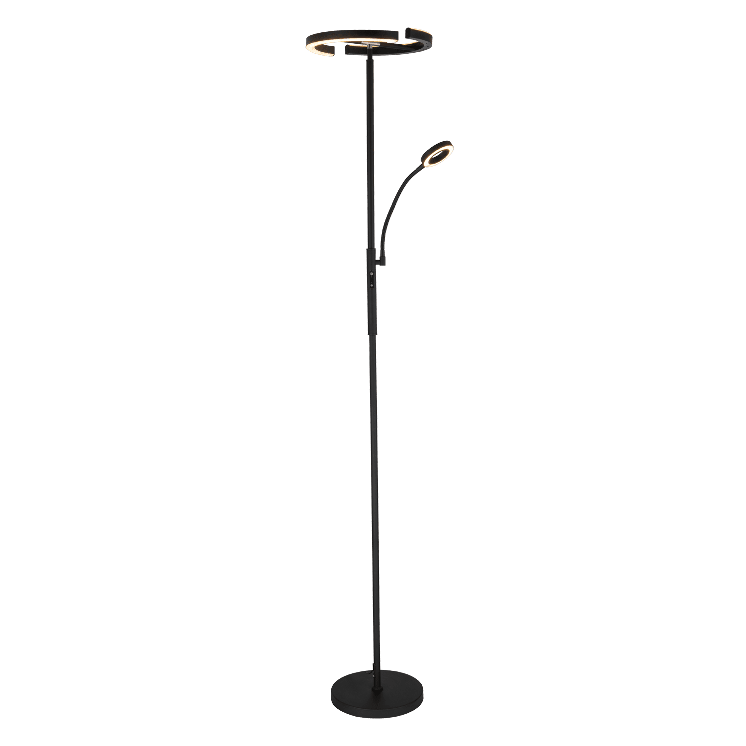 Domus Cyclops Mother & Child LED Floor Lamp - Black - Mases LightingDomus Lighting